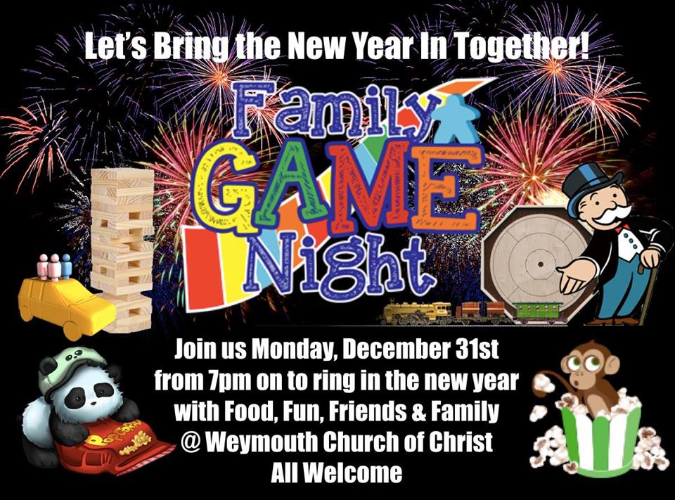 New Years Eve Games Night